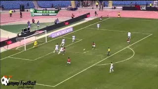 ملخص لكل مافعلة منتخب اليمن أمام البحرين خليجي 22 