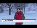 12 News Now Snowstorm conditions from Cranston Sunday 5 pm