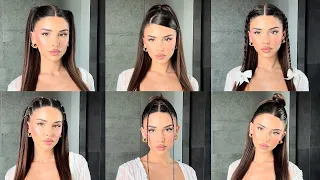 QUICK EASY CUTE HAIRSTYLES heatless