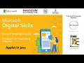 Digital Skills Session 31 - Applet in Java