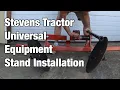 Universal Equipment Stand Installation