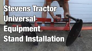 Universal Equipment Stand Installation