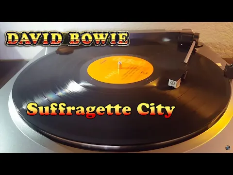 Download MP3 David Bowie - Suffragette City - Black Vinyl LP (1972 Ziggy Stardust Album)