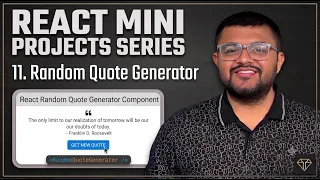 How To Create A Random Quote Generator In React Typescript With Tailwindcss using fetch API
