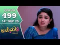 Download Lagu Malli Serial | Episode 499 Promo | 14th Sep 25 | Nikitha | Vijay | Saregama Dice TV Shows Tamil