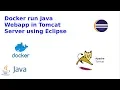 Deploy java web application in Docker using Tomcat