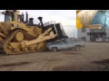 Caterpillar D11T Bulldozer Car Crush