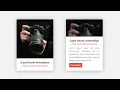 Image Card Hover Animation in HTML CSS JavaScript Profile Card UI Design