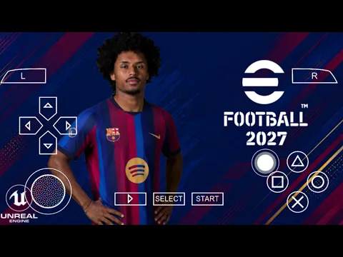 تحميل PES 2027 PPSSPP من ميديا فاير باخر الانتقالات والأطقم 1 Video