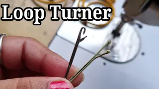 No loop turner? No problem! Here’s an easy way to make a fabric cord. | How To Make Fabric Dori