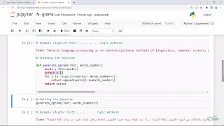 Generating N-grams using Python