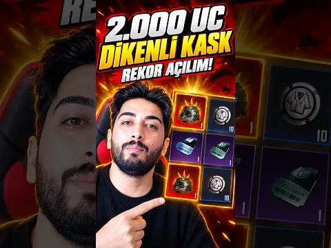 2.000 UC DİKENLİ KASK REKOR AÇILIM!