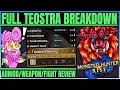 TEOSTRA CHANGES EVERYTHING - Armor Weapon Review Fight Breakdown