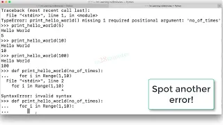 3 4 Step 03 Introduction to Python Methods Arguments and Parameters