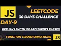 Master JavaScript with LeetCode 30-Day Challenge Create Hello World Function Function - Day9