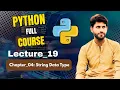 Python String Formatting Explained Lecture 19 Python in