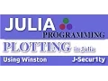 Julia Programming Tutorials Plotting with Winston