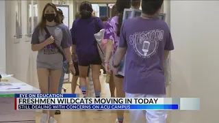ACU freshmen move in hopeful pandemic won t upend fall term