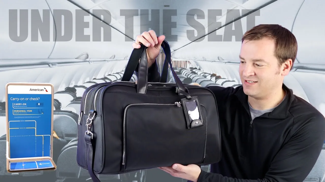 REVIEW: Personal Item Weekend Bag for Spirit, Frontier and American Airlines (18x14x8)