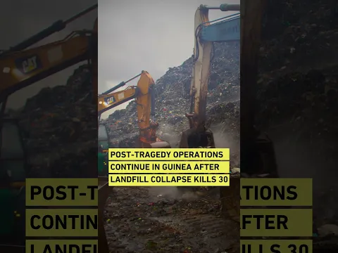 Post-tragedy operations continue in Guinea after landfill collapse kills 30