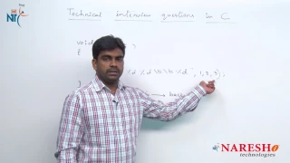 Escape Characters C Technical Interview Questions and Answers Mr Srinivas