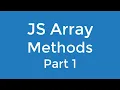 15 Array Methods 1 Ultimate Beginner JavaScript Course Bangla