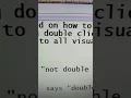 Visual Studio NET 2012 double click button another method 100 working