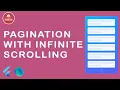 Pagination Infinite Scrolling with Flutter