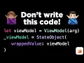 Don t write this code this local variable is really bad