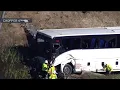 5 dead 34 rushed to hospitals after I-95 bus crash in Stafford Virginia NBC4 Washington