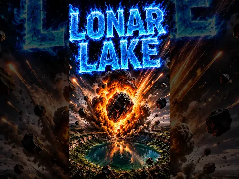 The Meteorite That Created a Lake in IndiaHindi: महाराष्ट्र की इस झील का राज़ क्या है?