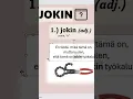 Download Lagu JOKIN, adjektiivi #learnfinnish #finnish