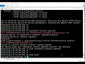 Webserver apache installation and creation of simple web page