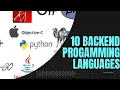 10 Back-end Programming Languages For Web Developers in 2022