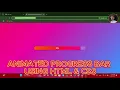 CSS Progress Bar Animation Create a Dynamic Centered Progress Bar with HTML CSS