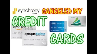 Synchrony Bank CANCELED My Credit Cards And CLOSED My Accounts - Amazon