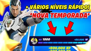 NOVO MELHOR MAPA DE XP *FUNCIONANDO* PARA SUBIR NÍVEL RÁPIDO na TEMPORADA 3 DO FORTNITE CAPÍTULO 7!