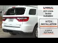 2011-2026 Dodge Durango U-Haul OEM Style Trailer Hitch Installation