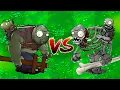 PVZ 1 Hybrid 3 18 Challenge - Skeleton Gargantuar VS Gargantuar Nut