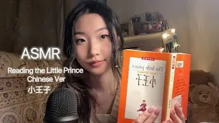 ASMR Reading The Little Prince in Chinese Soft Spoken Page Turning Paper Sounds