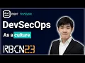 RoboCon 2023 - DevSecOps as a Culture with the Robot Framework