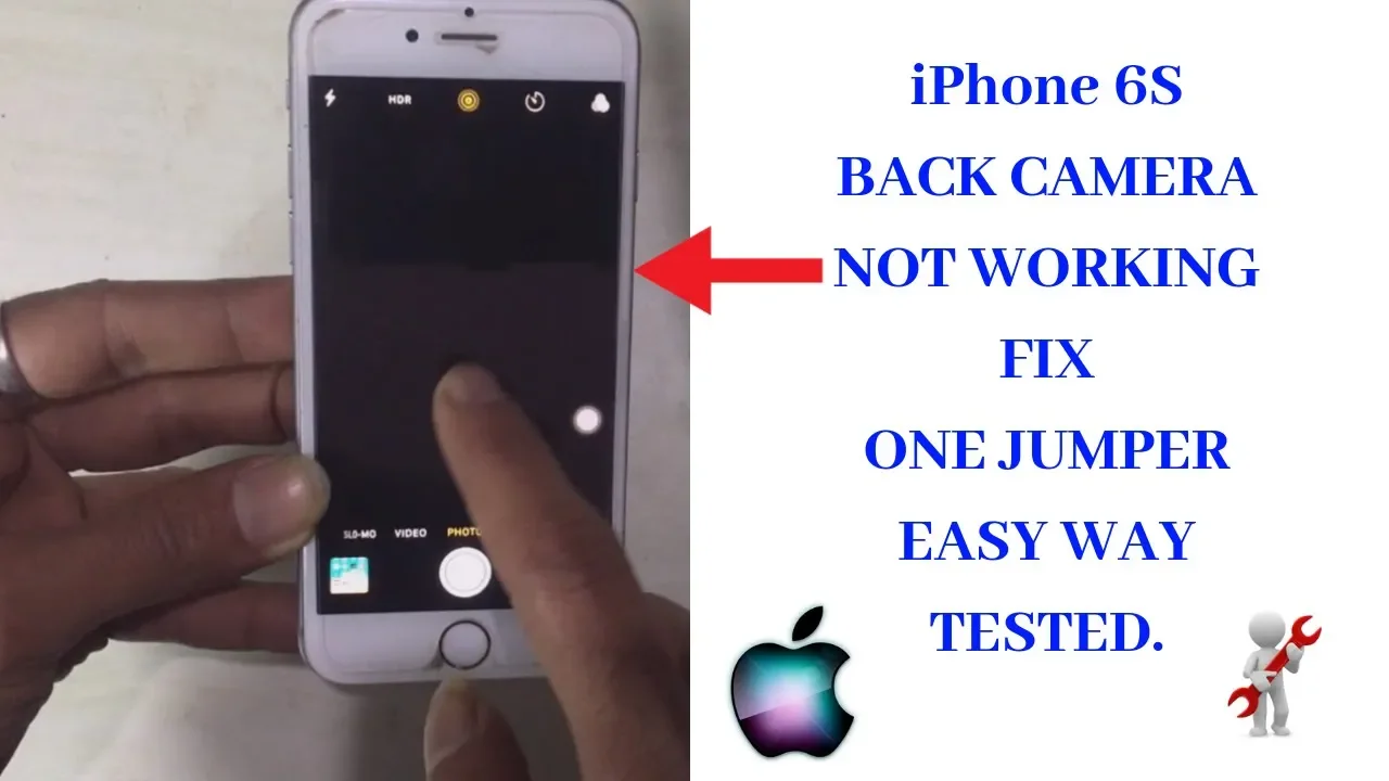 iPhone 6 | Front Selfie Camera Not Working Problem Solve