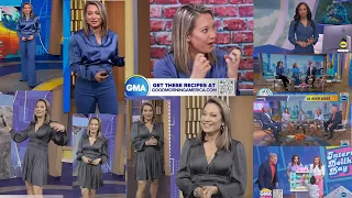 Ginger Zee fashioned silk on top of natural silk