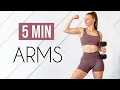 5 MIN ARM WORKOUT - With Weights Upper Body Toning