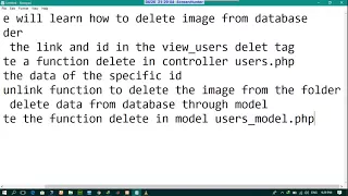 delete image from database php codeigniter