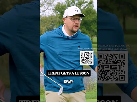 Trent gets a swing lesson with @PerformanceGolfZone… will he finally Break 85?