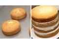 Download Lagu Vanilla SPONGE CAKE Recipe - How To by Cakes StepbyStep