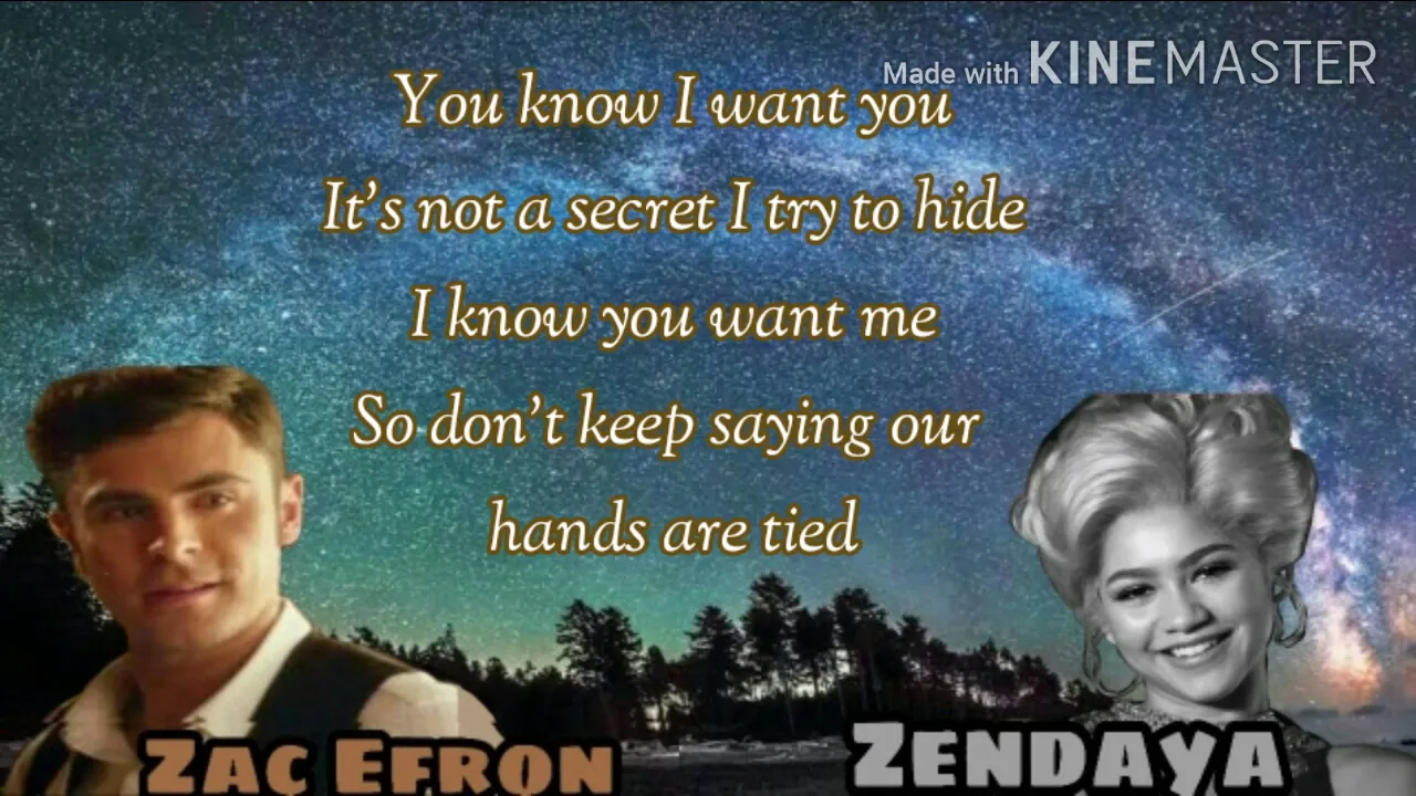 Zac Efron & Zendaya - Rewrite the Stars | "The Greatest Showman" (Color Coded/ Lyrics Video)