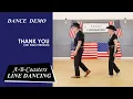 Download Lagu THANK YOU - Line Dance Demo \u0026 Walk Through