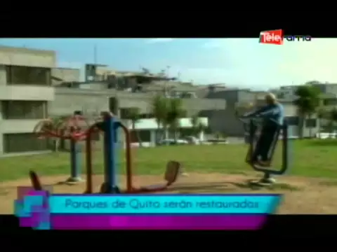 Parques de Quito serán restaurados